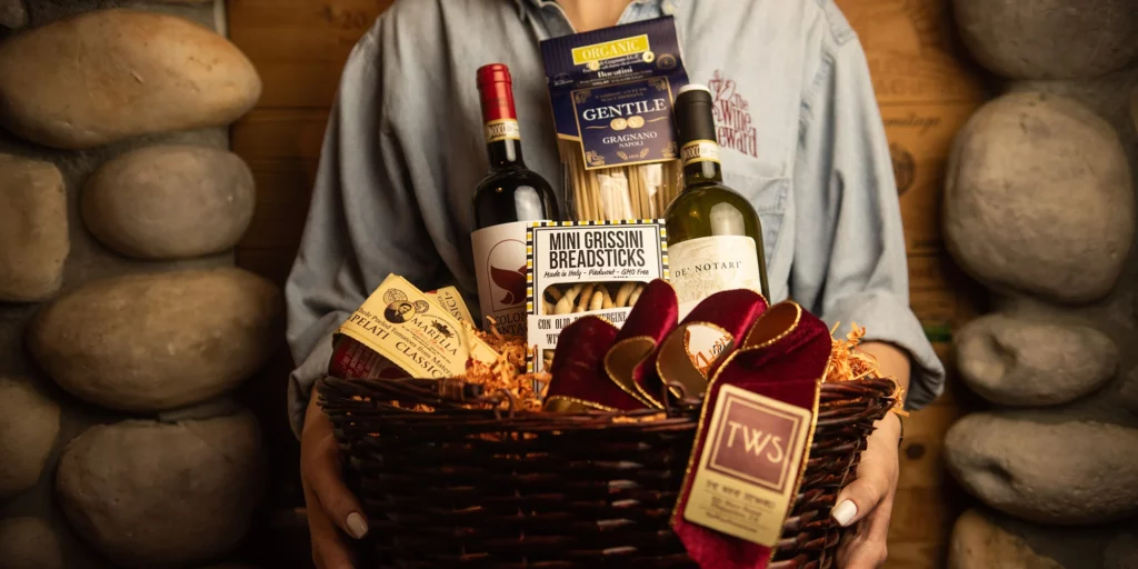 Wine and Cheese Gift Baskets