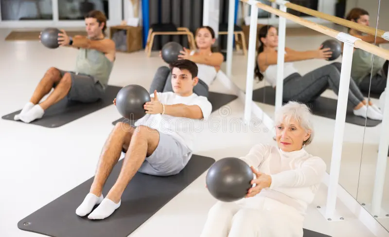 pilates mini ball